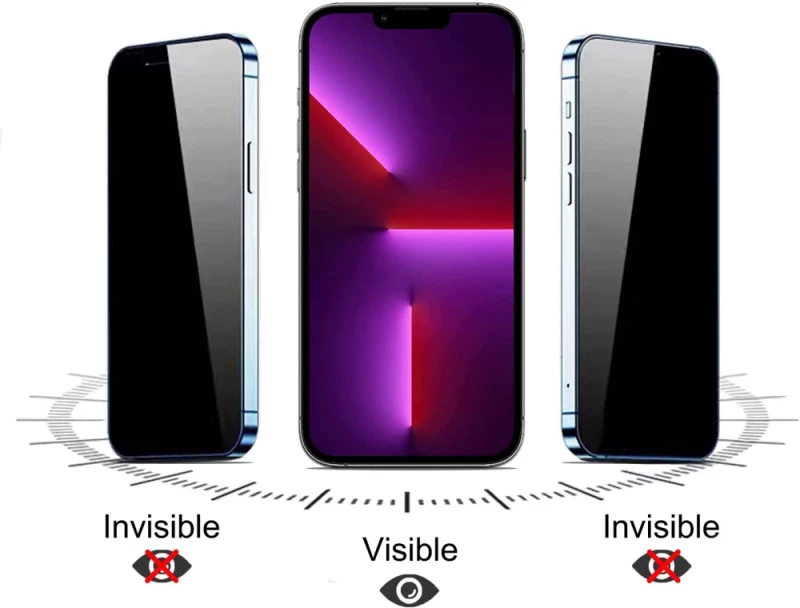 POWERTECH tempered glass Emery Private 5D TGC-0801 για iPhone 17 Air, full glue
