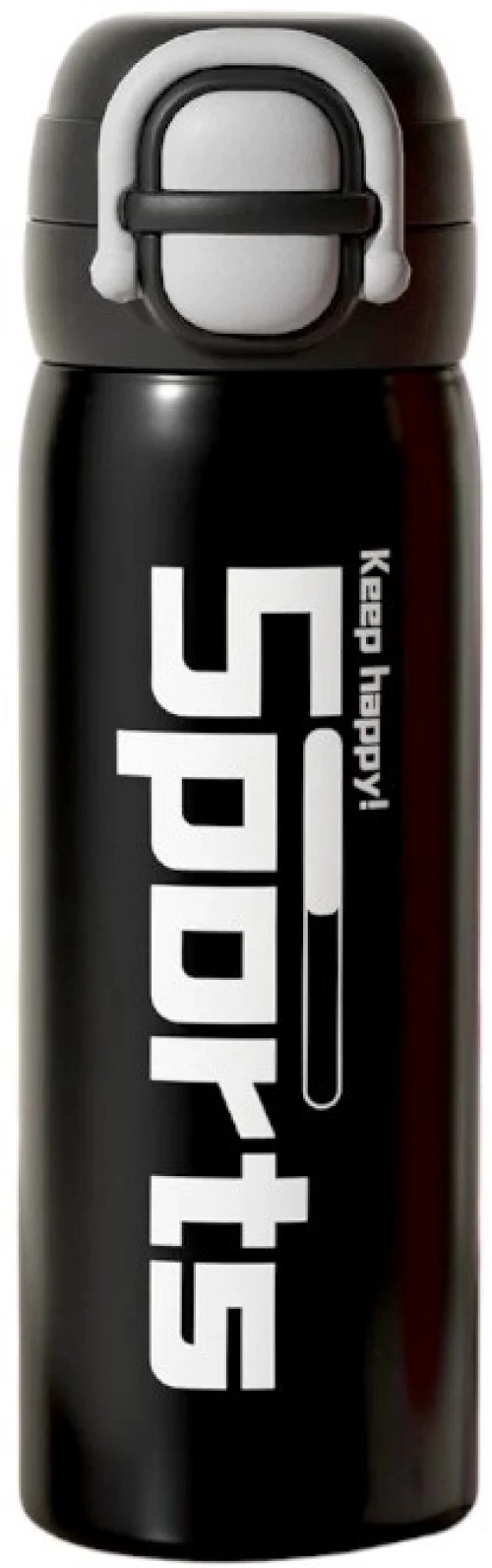 Φορητό παγούρι-θερμός - 600ml - 696420 - Black