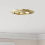 vidaXL Spotlights με προβολείς 24 pcs Χρυσό 9 x 9 εκ. Μέταλλο