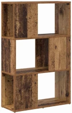 vidaXL Σετ επίπλου τηλεόρασης Επιτοίχιο Καφέ 60 x 24 x 94,5 εκ