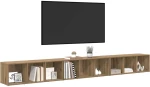 vidaXL Σετ επίπλου τηλεόρασης 3 pcs Artisan Oak 37 x 35 x 107,5 εκ