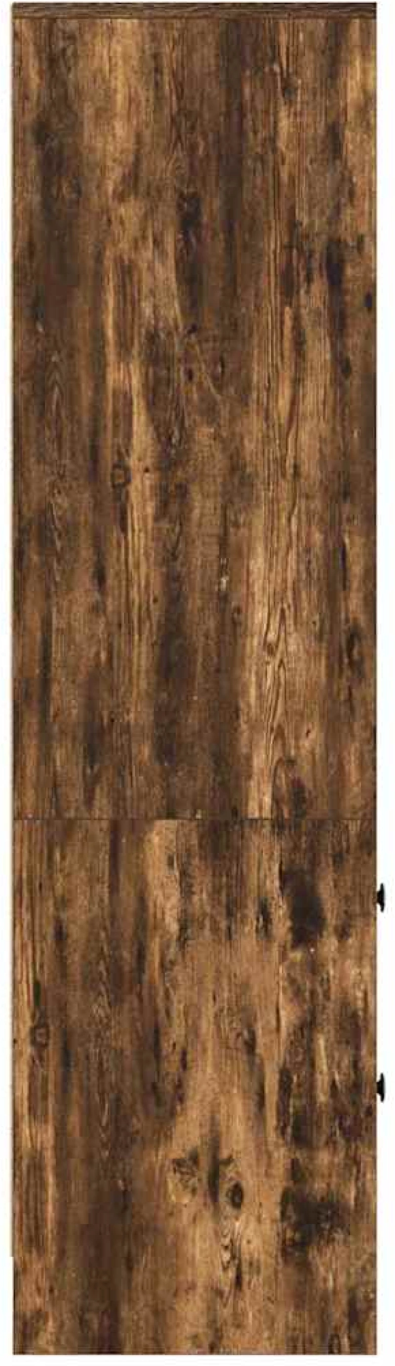 vidaXL Highboard Καπνιστή δρυς 45.5 x 34 x 127 εκ Επεξεργασμένο ξύλο