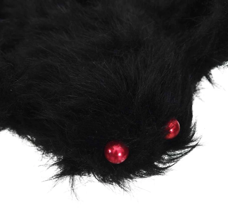 vidaXL Διακόσμηση Halloween Αράχνη 3 pcs Μαύρο 200 cm