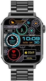 Colmi P80 smartwatch (ατσάλινο μαύρο)