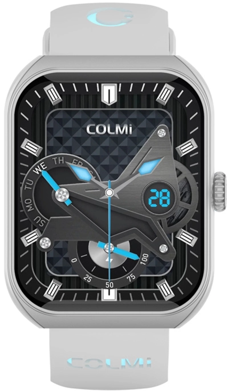 Colmi P86 Smartwatch (Ασημί)