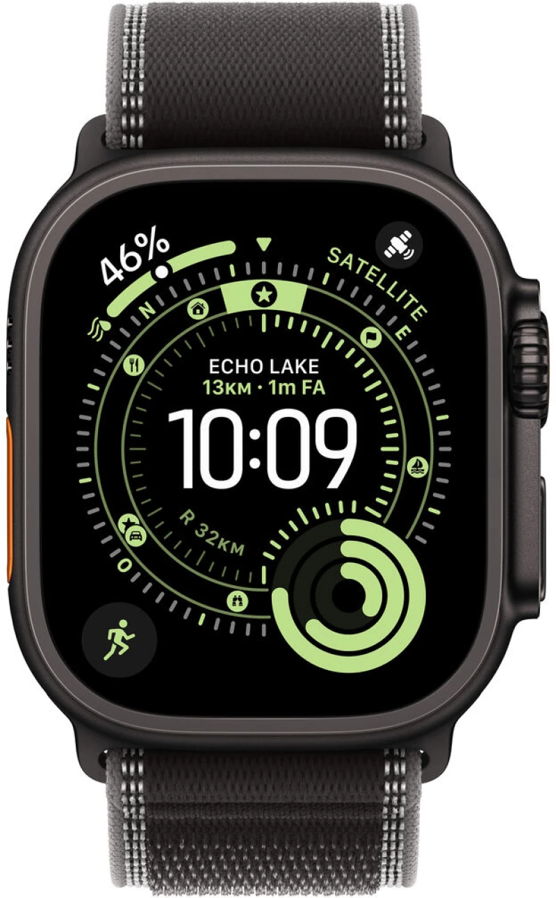Smartwatch Apple Μαύρο 49 mm