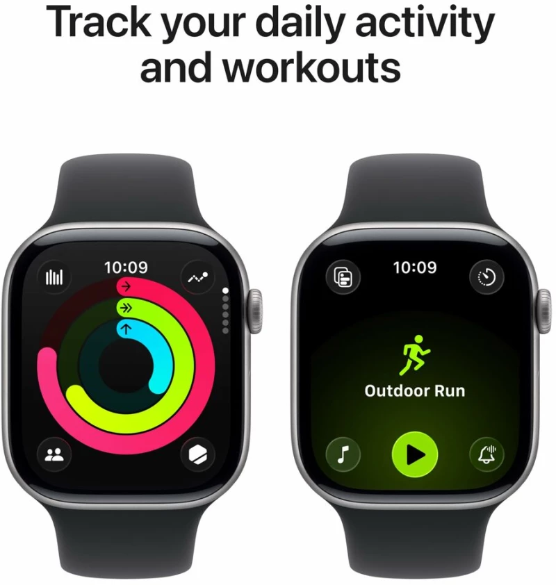 Smartwatch Apple Μαύρο Γκρι 46 mm