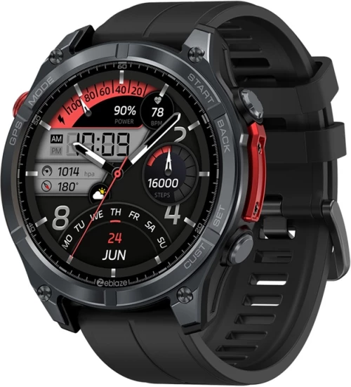 Zeblaze Stratos 4 Smartwatch (Μαύρο)