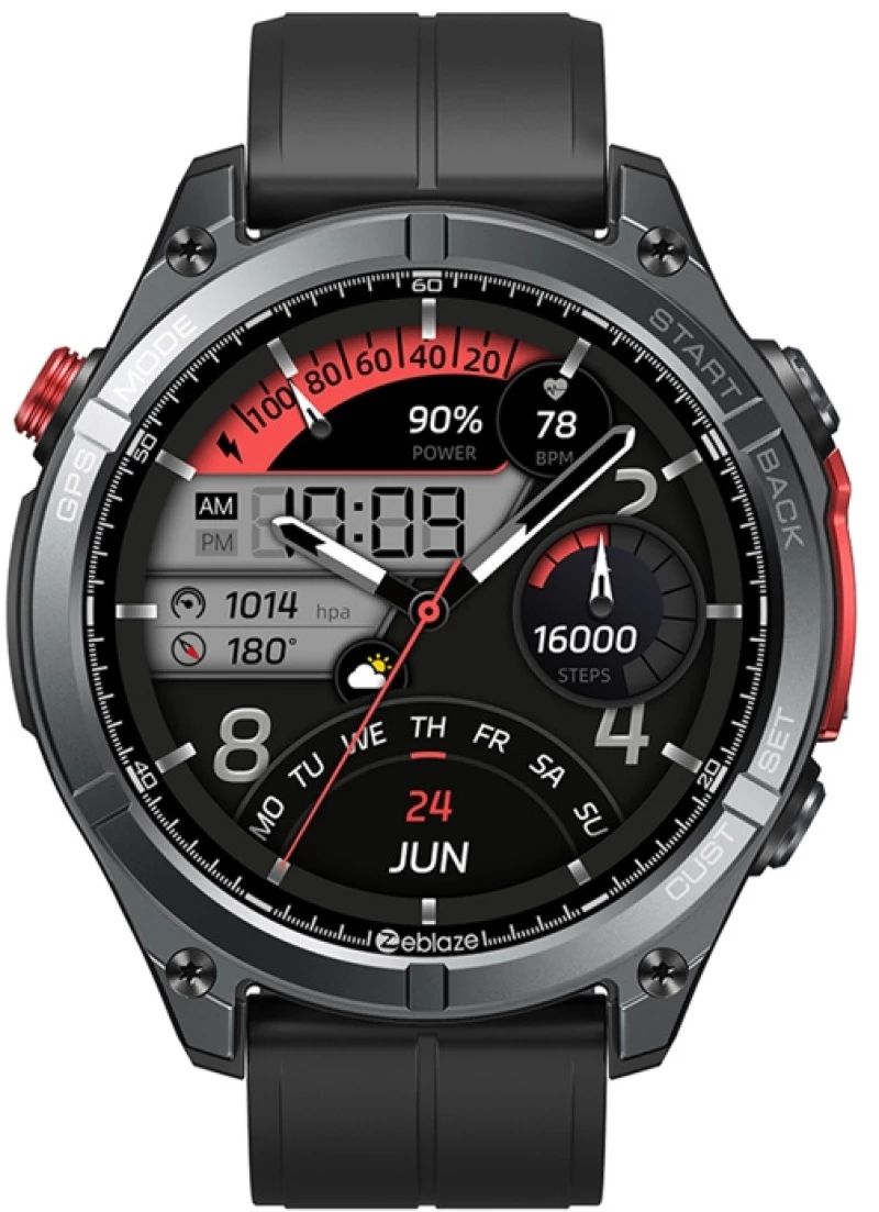 Zeblaze Stratos 4 Smartwatch (Μαύρο)