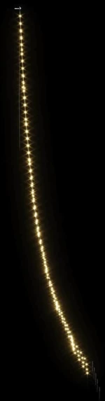 vidaXL Χριστουγεννιάτικο Δέντρο LED με Σφήνες Εδάφους Θερμό λευκό