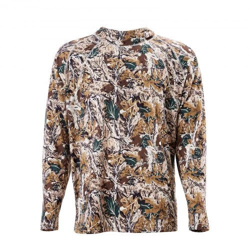 VEVOR Camo Hoodie, 3X-Large Size, Men Pullover Hooded Sweatshirt, Moisture Wicking & Breathable, Quick-dry, Hiking Fishing Shirt with Hood, Long Sleeves Hunting Shirts for Spring & Summer Outdoor Work