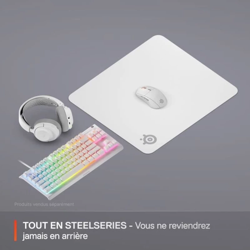 Χαλί ποντικιών SteelSeries Λευκό