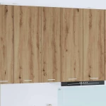 vidaXL Κρεμαστό ντουλάπι με πόρτα Riga Artisan Oak 30 x 31 x 100 εκ.