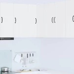 vidaXL Ντουλάπα Κουζίνας Λευκό 57 x 57 x 80 εκ. Επεξεργασμένο ξύλο