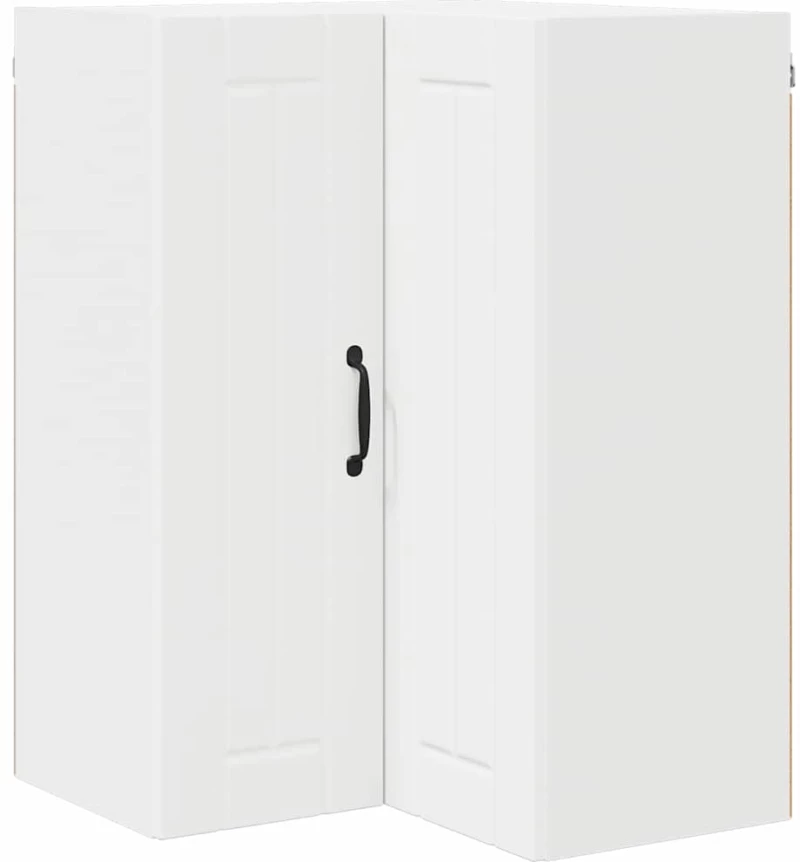 vidaXL Ντουλάπα Κουζίνας Λευκό 57 x 57 x 80 εκ. Επεξεργασμένο ξύλο