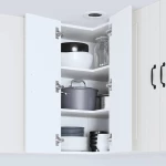vidaXL Ντουλάπα Κουζίνας Λευκό 57 x 57 x 80 εκ. Επεξεργασμένο ξύλο