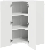 vidaXL Ντουλάπα Κουζίνας Λευκό 57 x 57 x 80 εκ. Επεξεργασμένο ξύλο