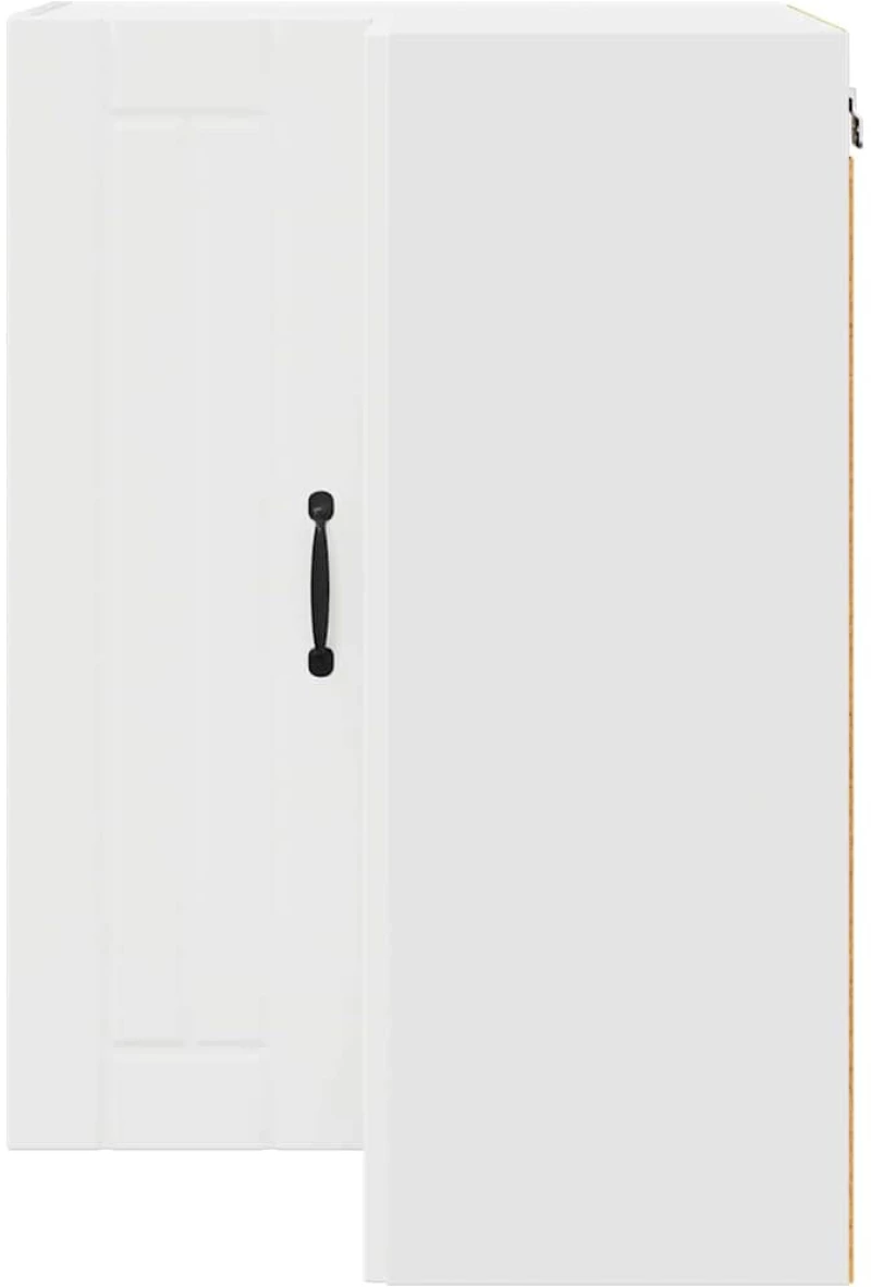 vidaXL Ντουλάπα Κουζίνας Λευκό 57 x 57 x 80 εκ. Επεξεργασμένο ξύλο