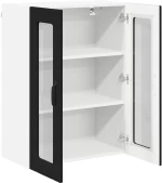 vidaXL Ντουλάπα Κουζίνας Μαύρο 60 x 31 x 80 εκ. Επεξεργασμένο ξύλο