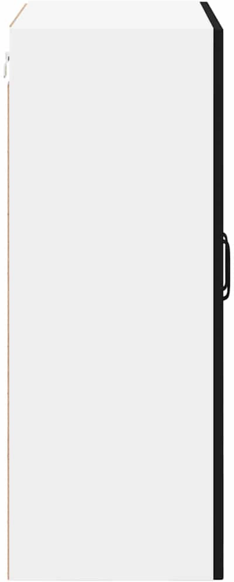 vidaXL Ντουλάπα Κουζίνας Μαύρο 60 x 31 x 80 εκ. Επεξεργασμένο ξύλο