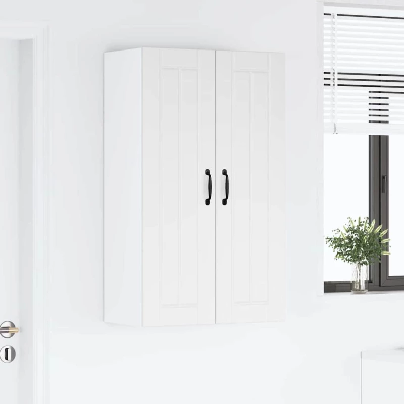 vidaXL Ντουλάπα Κουζίνας Λευκό 60 x 31 x 100 εκ. Επεξεργασμένο ξύλο