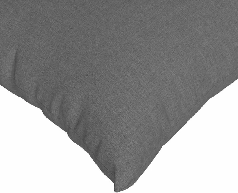vidaXL Μαξιλάρι Καναπέ 2 pcs Σκούρο Γκρι 60 x 40 cm ύφασμα