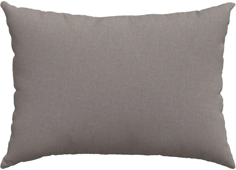 vidaXL Μαξιλάρι Καναπέ 2 pcs Taupe 70 x 50 cm ύφασμα