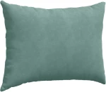 vidaXL Μαξιλάρι Καναπέ 2 pcs Θαλασσί 70 x 50 cm Υφασμάτινο Κορντουρά