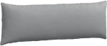 vidaXL Μαξιλάρι Καναπέ 2 pcs Ανοιχτό γκρι 120 x 40 cm ύφασμα