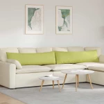 vidaXL Μαξιλάρι Καναπέ 2 pcs Ανοιχτό Πράσινο 145 x 40 εκ. ύφασμα