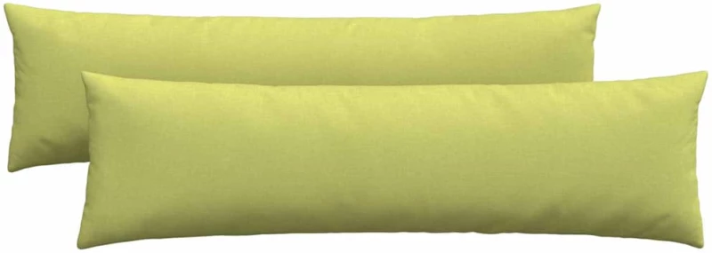 vidaXL Μαξιλάρι Καναπέ 2 pcs Ανοιχτό Πράσινο 145 x 40 εκ. ύφασμα