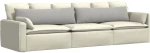 vidaXL Μαξιλάρι Καναπέ 2 pcs Ανοιχτό γκρι 145 x 40 εκ. ύφασμα