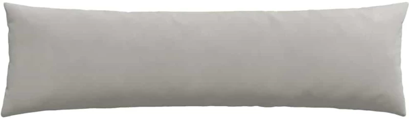 vidaXL Μαξιλάρι Καναπέ 2 pcs Ανοιχτό γκρι 145 x 40 εκ. ύφασμα