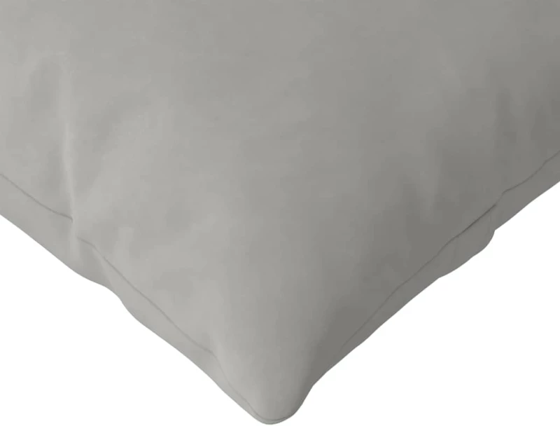 vidaXL Μαξιλάρι Καναπέ 2 pcs Ανοιχτό γκρι 145 x 40 εκ. ύφασμα