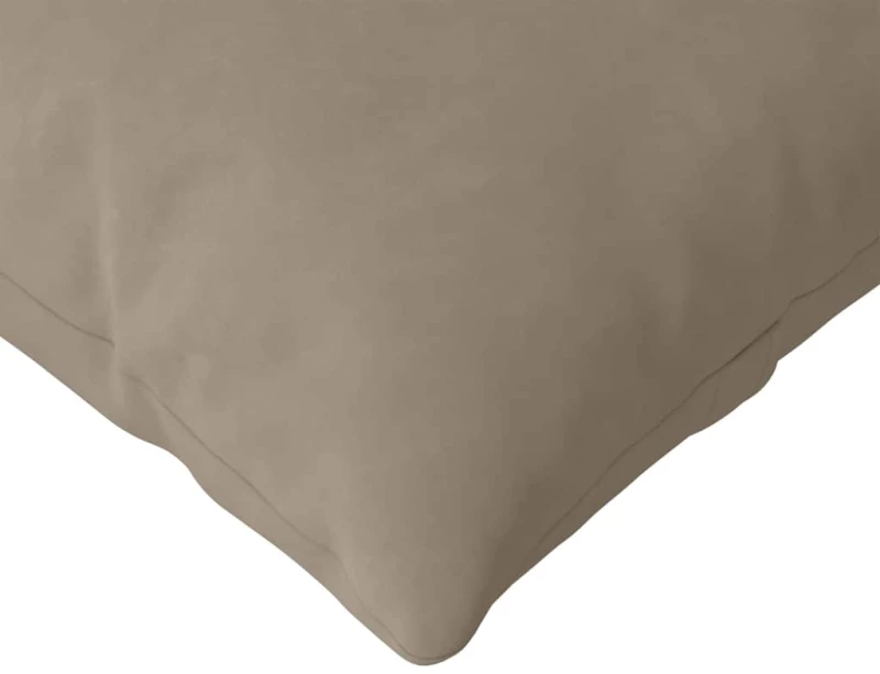 vidaXL Μαξιλάρι Καναπέ 2 pcs Taupe 200 x 40 εκ. ύφασμα