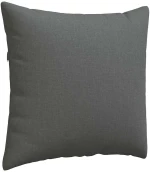 vidaXL Μαξιλάρι Καναπέ 2 pcs Σκούρο Γκρι 50 x 50 cm ύφασμα
