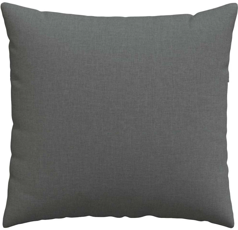 vidaXL Μαξιλάρι Καναπέ 2 pcs Σκούρο Γκρι 50 x 50 cm ύφασμα