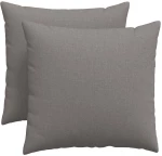 vidaXL Μαξιλάρι Καναπέ 2 pcs Taupe 50 x 50 cm ύφασμα