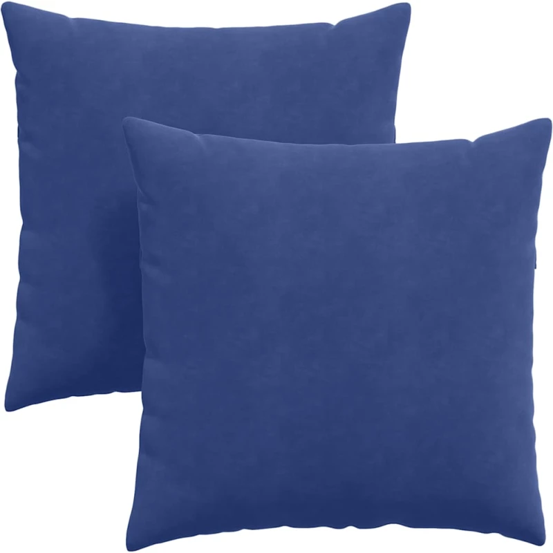 vidaXL Μαξιλάρι Καναπέ 2 pcs Μπλε Αστυνομίας 60 x 60 cm