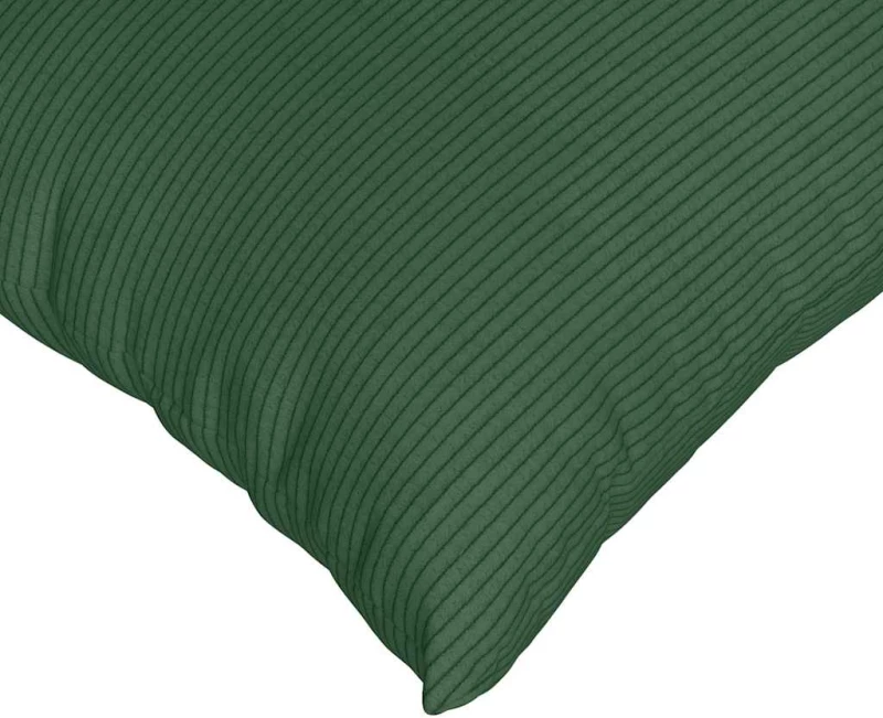 vidaXL Μαξιλάρι Καναπέ 2 pcs Σκούρο Πράσινο 80 x 80 cm