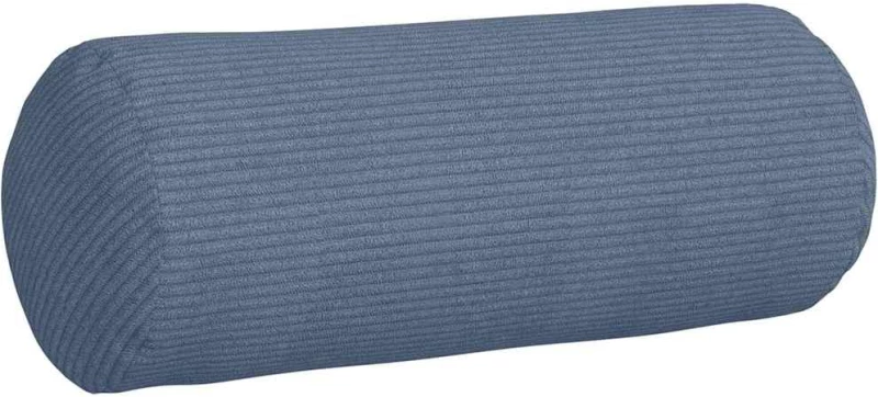 vidaXL Μαξιλάρια Στήριγμα 2 pcs Μπλε Ø 15 x 40 εκ Υφασμάτινο Κορντουρά