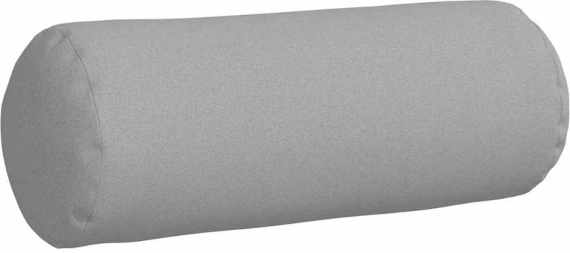 vidaXL Μαξιλάρια Στήριγμα 2 pcs Σκίουρος Γκρί Ø 25 x 70 cm ύφασμα