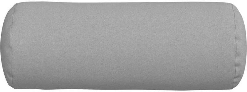 vidaXL Μαξιλάρια Στήριγμα 2 pcs Σκίουρος Γκρί Ø 25 x 70 cm ύφασμα