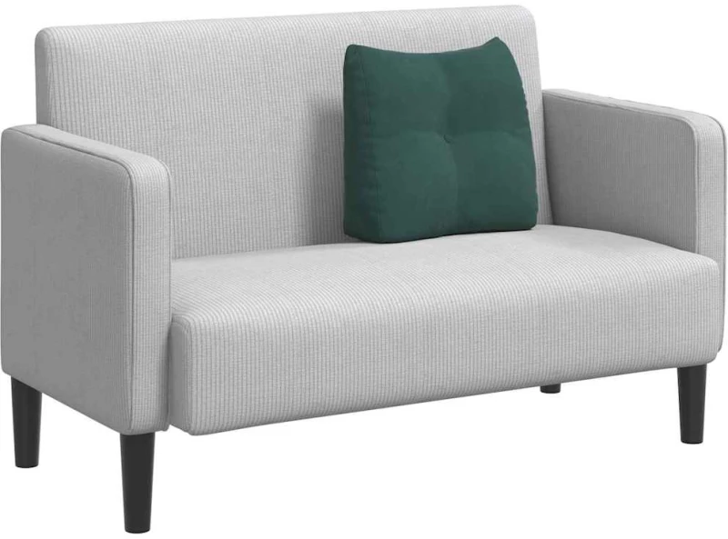 vidaXL Μαξιλάρι Πλάτης Σκούρο Πράσινο 45 x 24 x 50 εκ Βελούδο