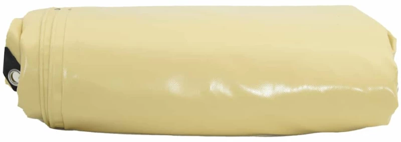 vidaXL Τέντα 650g / m² Μπεζ 4 x 8 m Καμβάς με επικάλυψη PVC