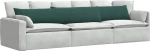 vidaXL Μαξιλάρι Καναπέ 2 pcs Σκούρο πράσινο 200 x 40 εκ.
