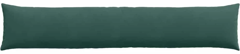 vidaXL Μαξιλάρι Καναπέ 2 pcs Σκούρο πράσινο 200 x 40 εκ.