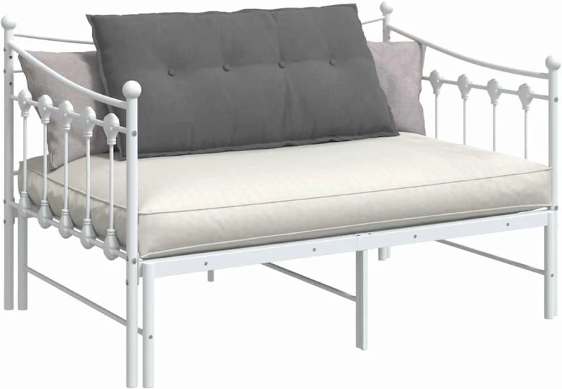 vidaXL Μαξιλάρι Πλάτης Σκούρο Γκρι 100 x 50 cm Ύφασμα Μικροΐνας