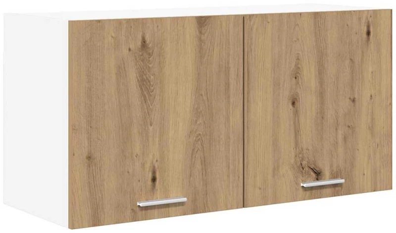 vidaXL Κρεμαστό ντουλάπι με πόρτα Riga Artisan Oak 80 x 31 x 40 εκ