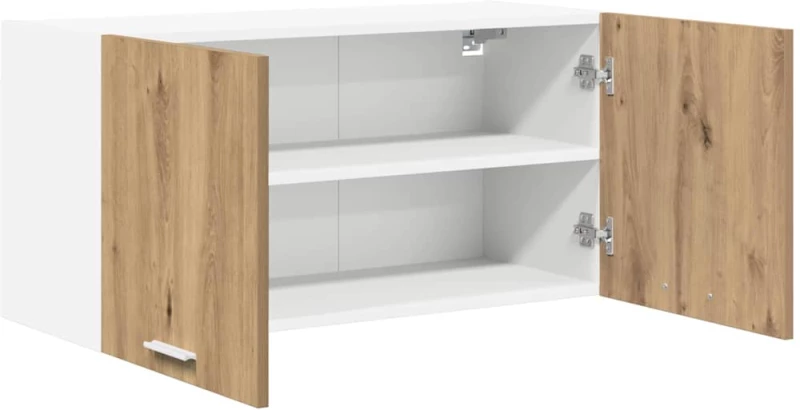 vidaXL Κρεμαστό ντουλάπι με πόρτα Riga Artisan Oak 80 x 31 x 40 εκ